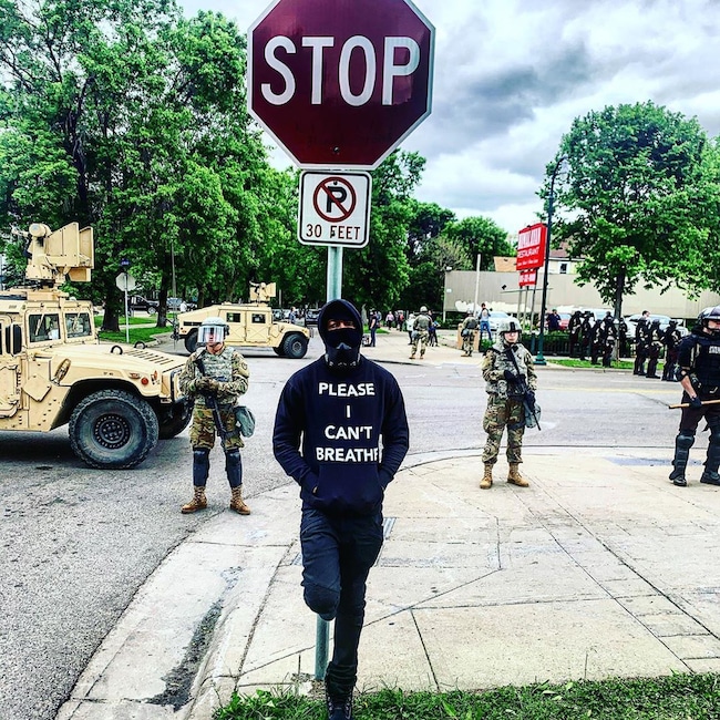 Nick Cannon, Protest